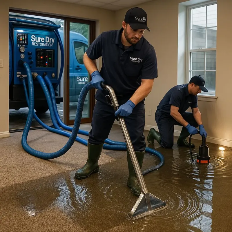 Water Extraction and Removal process in Emerson, GA